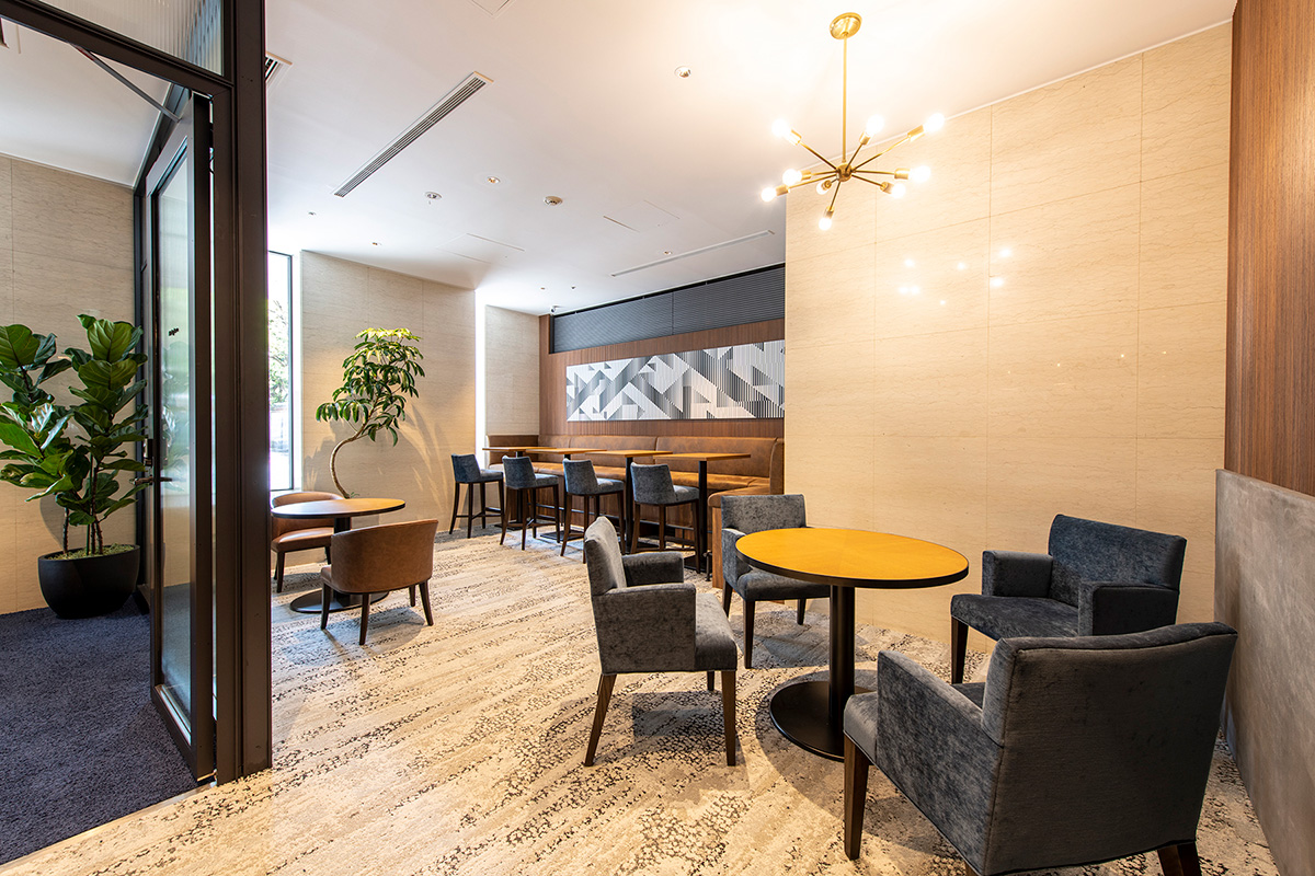 Axon HAMAMATSUCHOのラウンジ